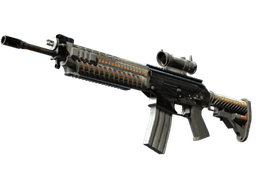 SG 553 | Aerial (Battle-Scarred)