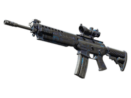 SG 553 | Aloha (Battle-Scarred)
