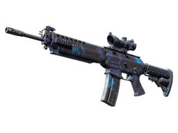 SG 553 | Aloha (Field-Tested)