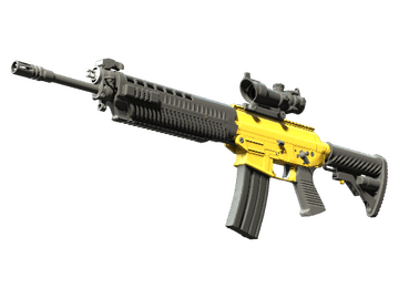 SG 553 | Bulldozer (Minimal Wear)