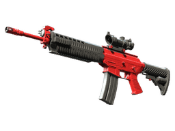 SG 553 | Candy Apple (Field-Tested)
