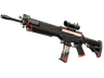 SG 553 | Cyrex (Battle-Scarred)