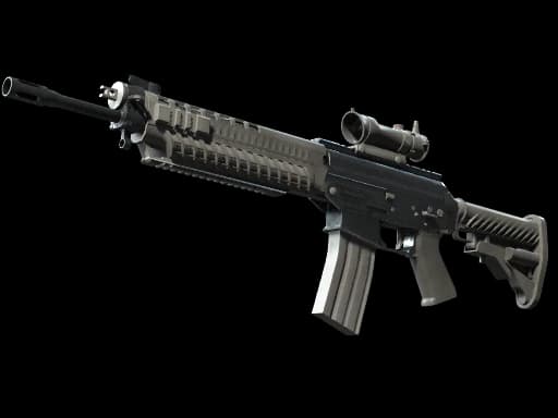 SG 553 | Damascus Steel