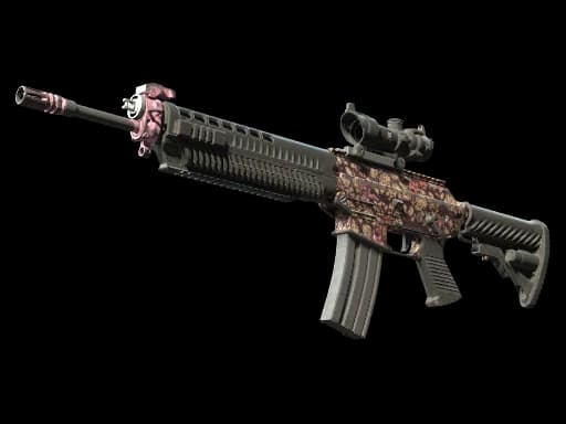SG 553 | Desert Blossom (Battle-Scarred)
