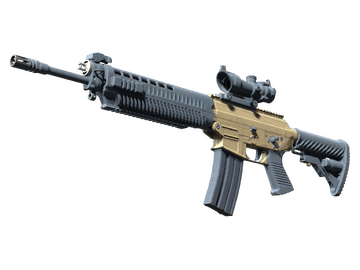 SG 553 | Tornado (Field-Tested)