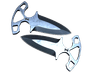 ★ Shadow Daggers | Blue Steel (Well-Worn)