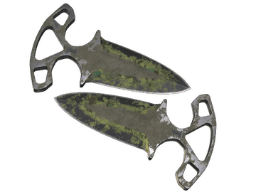 ★ Shadow Daggers | Boreal Forest (Battle-Scarred)