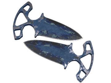 ★ Shadow Daggers | Bright Water (Battle-Scarred)