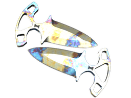 ★ Shadow Daggers | Case Hardened (Well-Worn)