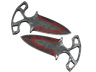 ★ Shadow Daggers | Crimson Web (Battle-Scarred)