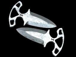 ★ Shadow Daggers | Damascus Steel (Well-Worn)