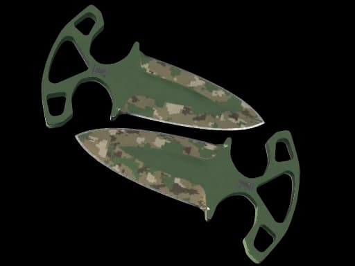 ★ Shadow Daggers | Forest DDPAT (Well-Worn)