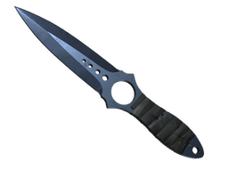 ★ Skeleton Knife | Blue Steel (Battle-Scarred)