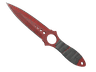 ★ Skeleton Knife | Crimson Web (Well-Worn)