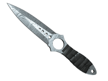 ★ Skeleton Knife | Damascus Steel (Well-Worn)