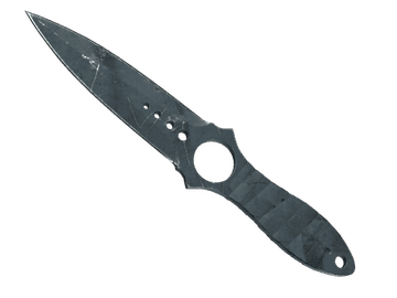 ★ Skeleton Knife | Night Stripe (Battle-Scarred)