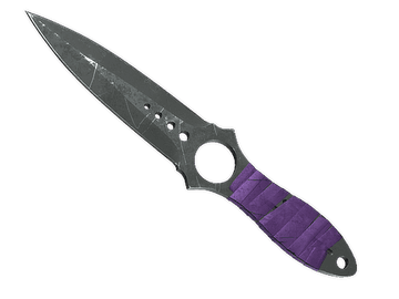 ★ Skeleton Knife | Ultraviolet (Battle-Scarred)