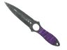 ★ Skeleton Knife | Ultraviolet (Battle-Scarred)