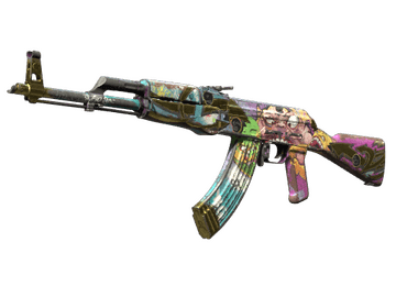 Souvenir AK-47 | B the Monster (Battle-Scarred)