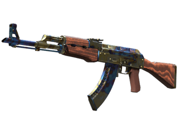 Souvenir AK-47 | Case Hardened (Minimal Wear)
