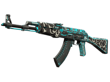 Souvenir AK-47 | Frontside Misty (Battle-Scarred)
