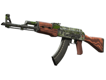 Souvenir AK-47 | Hydroponic (Battle-Scarred)