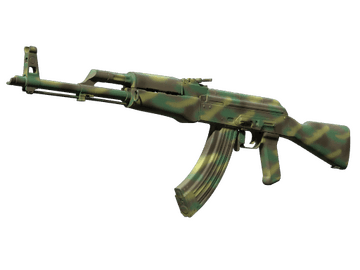 Souvenir AK-47 | Jungle Spray (Minimal Wear)