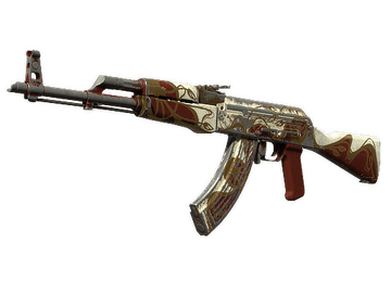 Souvenir AK-47 | Nouveau Rouge (Battle-Scarred)