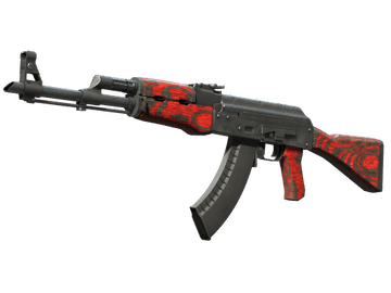 Souvenir AK-47 | Red Laminate (Battle-Scarred)