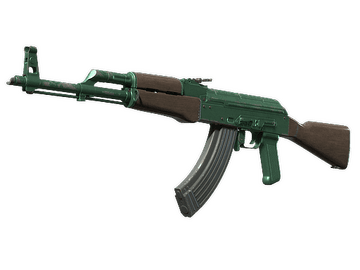 Souvenir AK-47 | Wintergreen (Field-Tested)