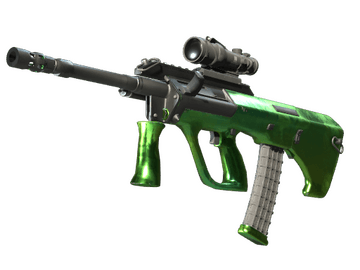 Souvenir AUG | Carved Jade (Minimal Wear)