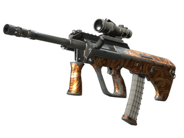Souvenir AUG | Flame Jörmungandr (Well-Worn)