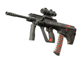 Souvenir AUG | Radiation Hazard (Battle-Scarred)