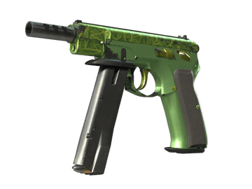 Souvenir CZ75-Auto | Emerald Quartz (Well-Worn)