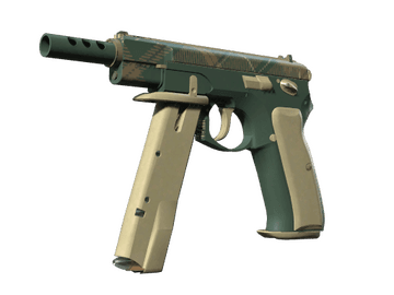 Souvenir CZ75-Auto | Green Plaid (Factory New)