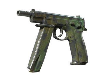 Souvenir CZ75-Auto | Jungle Dashed (Well-Worn)
