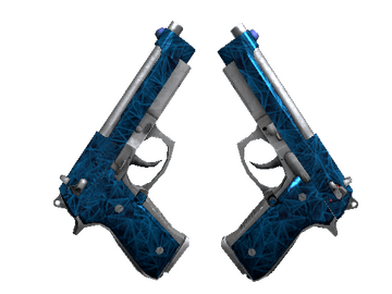Souvenir Dual Berettas | Cobalt Quartz