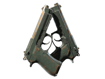 Souvenir Dual Berettas | Contractor (Battle-Scarred)