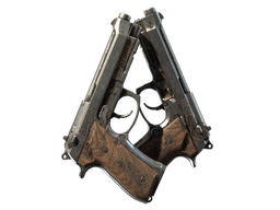 Souvenir Dual Berettas | Drift Wood (Battle-Scarred)