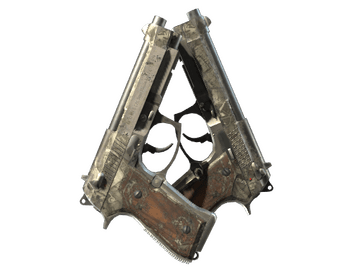 Souvenir Dual Berettas | Heist (Battle-Scarred)