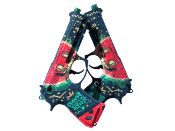 Souvenir Dual Berettas | Melondrama (Minimal Wear)