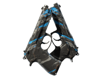 Souvenir Dual Berettas | Shred (Well-Worn)