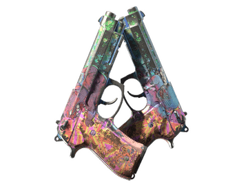 Souvenir Dual Berettas | Sweet Little Angels (Battle-Scarred)