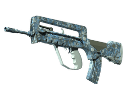 Souvenir FAMAS | Cyanospatter (Minimal Wear)