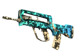 Souvenir FAMAS | Waters of Nephthys (Well-Worn)