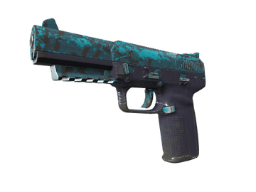 Souvenir Five-SeveN | Midnight Paintover (Well-Worn)