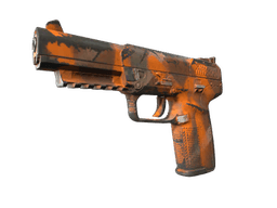 Souvenir Five-SeveN | Orange Peel (Well-Worn)