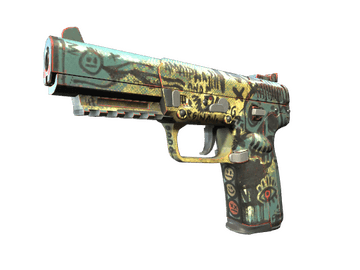 Souvenir Five-SeveN | Scrawl (Field-Tested)