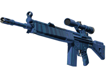 Souvenir G3SG1 | Azure Zebra (Minimal Wear)