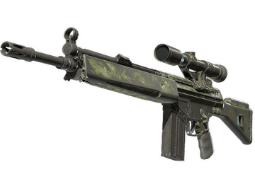 Souvenir G3SG1 | Green Cell (Battle-Scarred)
